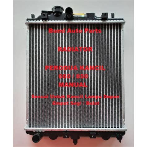 Radiator Perodua Kancil Manual Tangki Air Kereta Kancil