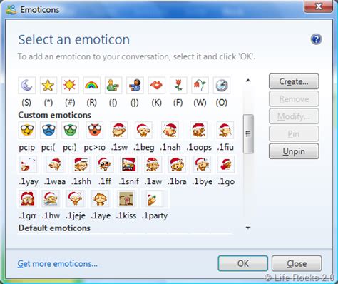 Download Windows Live Messenger Emoticon and Themes