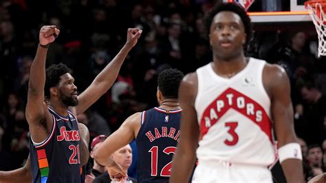 Joel Embiid Hits Winning In Ot Ers Beat Raptors For Lead Fox