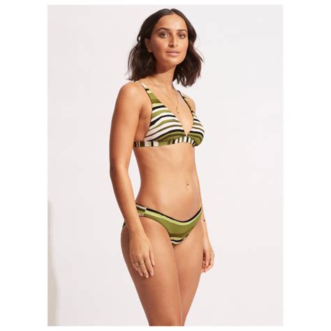 Seafolly Sun Stripe Longline Tri Bikini Top Damen Online Kaufen