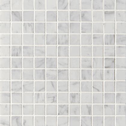 Carrara Bianco Square 1x1 Honed Marble Mosaic Tile