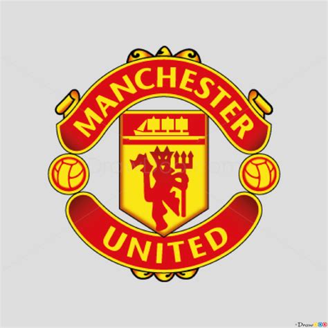 How to Draw Manchester, United, Football Logos