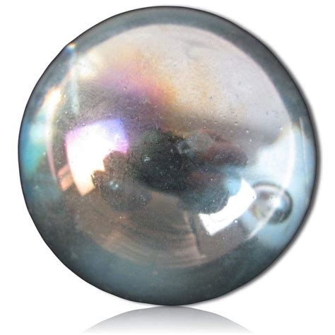 Custom 2 Inch 1 Huge Size Glass Marbles W Cool Fun Artistic Iridescent Pearl Finish Shiny