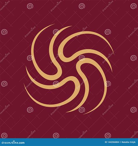 Colorful Abstract Logo Design Template Stock Vector Illustration Of