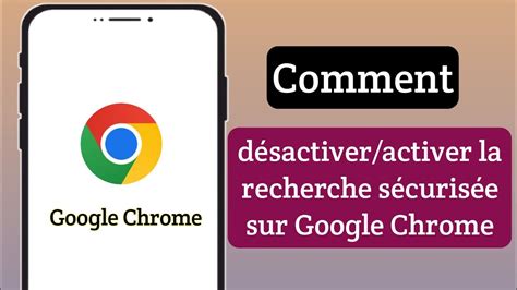 Comment désactiver et activer le filtre de recherche sécurisé dans