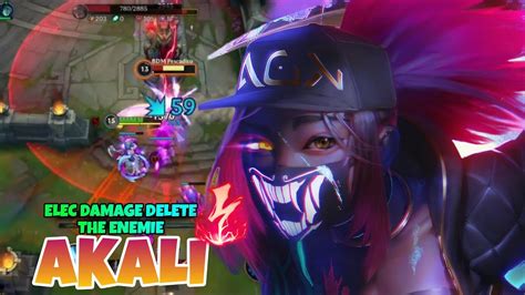 Wild Rift Akali It S Simple Electrocute One Shot Build Runes