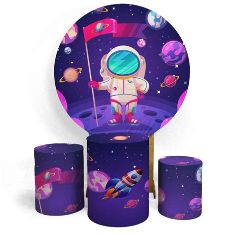 Trio Capa Cilindros Painel Astronauta Veste F Cil Diversos Modelos