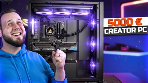 5000 CREATOR PC MONSTER Mein Neuer Gaming Und Schnitt PC YouTube