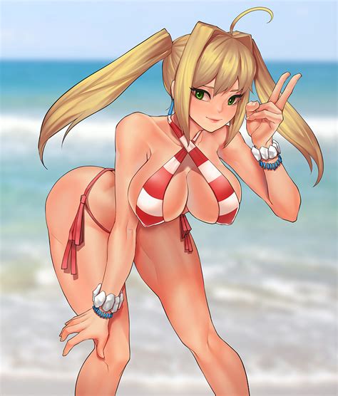 Nero Claudius Saber Extra Anime Adult Swim Fate Extra Anime