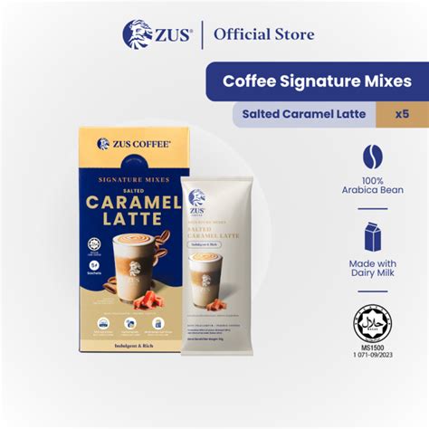 Zus Signature Mixes Coffee Salted Caramel Latte S Lazada