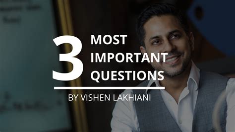 The 3 Most Important Questions To Ask Yourself Youtube