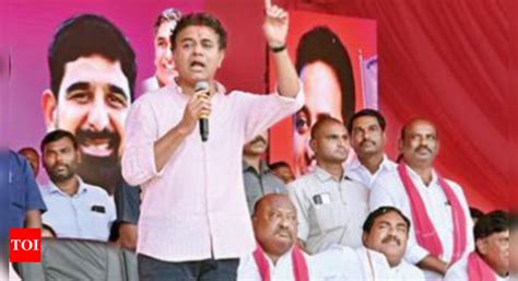 On Eatala Rajender Turf Telangana Minister Kt Rama Rao Rakes Up