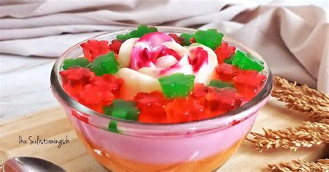 Resep Puding Susu Layer Oleh Ika Sulistianingsih Cookpad