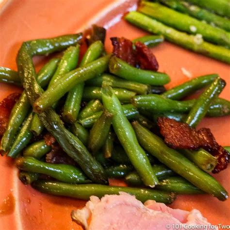 Green Beans With Bacon Cooking For Two