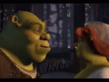 Shrek 2 Fiona Kiss