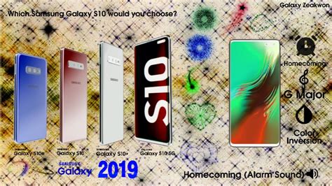 [g Major Color Inversion] Samsung Galaxy S10 Homecoming Alarm