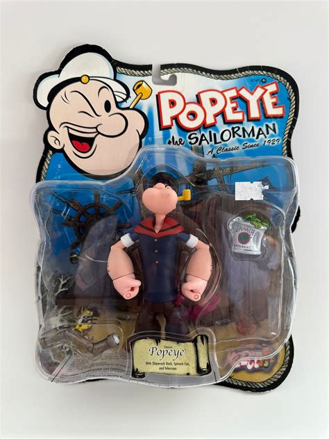 Popeye The Sailorman Vintage Collectible Classic Popeye With Etsy