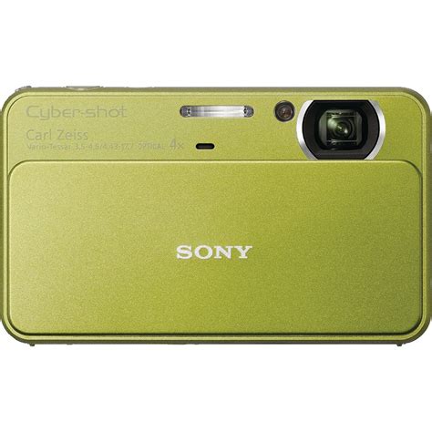 Sony Cyber Shot Dsc T99 Digital Camera Green Dsct99g Bandh