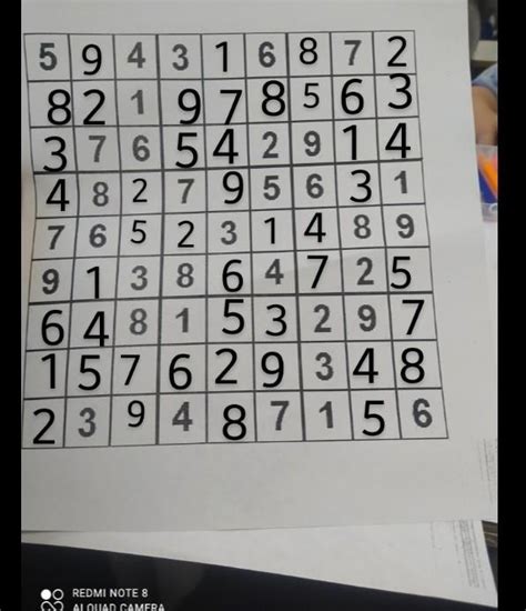 Necesito Este Sudoku Para Dentro De 20 Minutos El Que Lo Resuelva Le