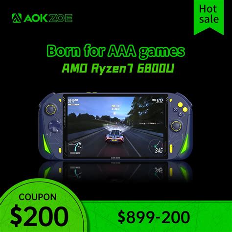 Aokzoe A And Aokzoe A Pro Handheld Game Console Now On Sale Save