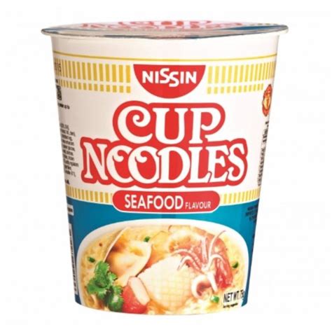 Nissin Seafood Flavour Cup Noodles 75g Shopee Singapore