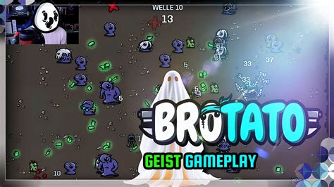 Brotato Geist Gameplay Stage Lets Play Gameplay Woodicgames