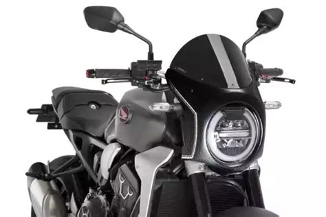 PUIG PARE BRISE HONDA CB650R Neo SPORTS 2022 Noir Carbone EUR 246 84