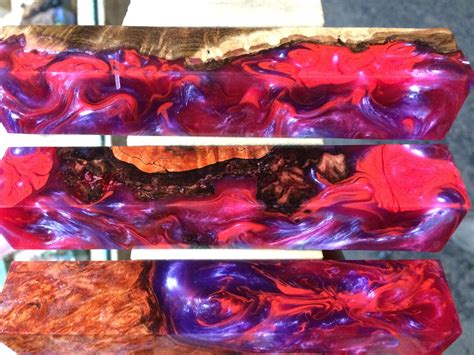 Stabilized Wood Pen Blanks Resin Casting Resin Diy Knife Making