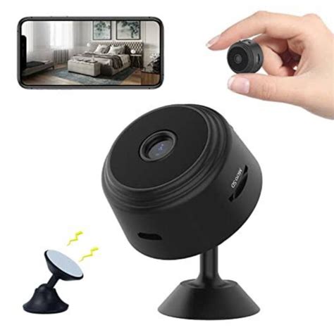 Ripley Mini Camara Espia De Seguridad Wifi A Negra