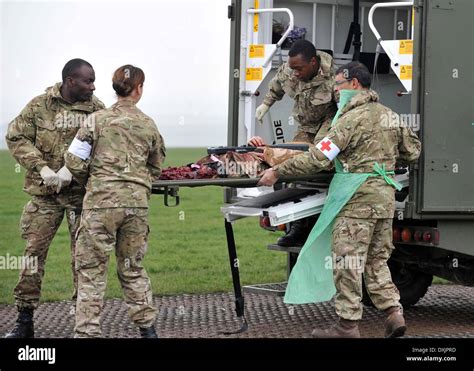 A Full Mobile Tented Hospital That Has Operating Theatres X Ray Mri