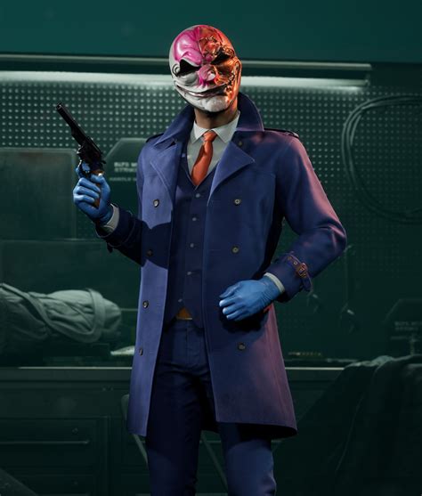 Payday 3 Hoxton Blue Trench Coat The Leather City