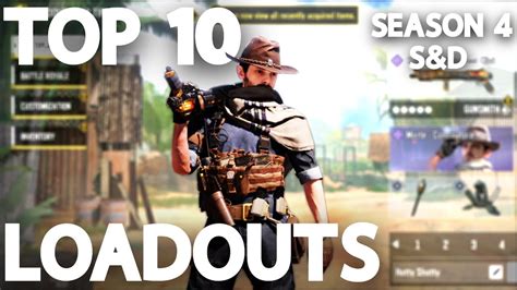 TOP 10 BEST GUNSMITH LOADOUTS COD MOBILE SEASON 4 BEST GUNS