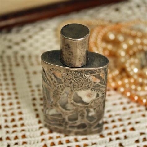 Vintage Sterling Silver Perfume Bottle