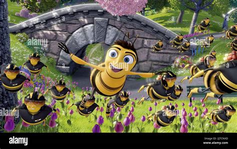 Barry B Benson Bee Movie 2007 Stock Photo Alamy