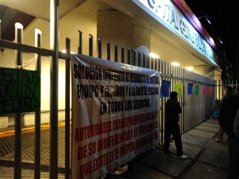 En La Madrugada Personal Del Hospital Balbuena Continu Con Protesta