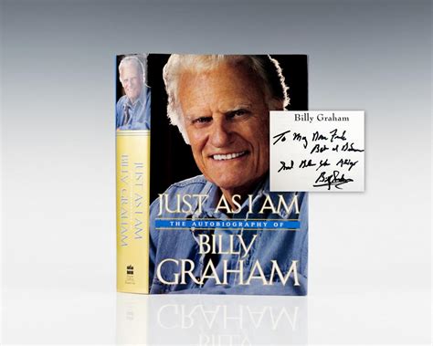 Just As I Am: The Autobiography of Billy Graham. by Graham, Billy: (1997) Signed by Author(s ...