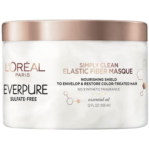 L Oreal Paris Everpure Sulfate Free Simply Clean Elastic Fiber Masque Hydrating 5