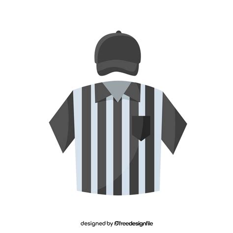 American Football Referee Shirt Super Bowl Clipart Free Download