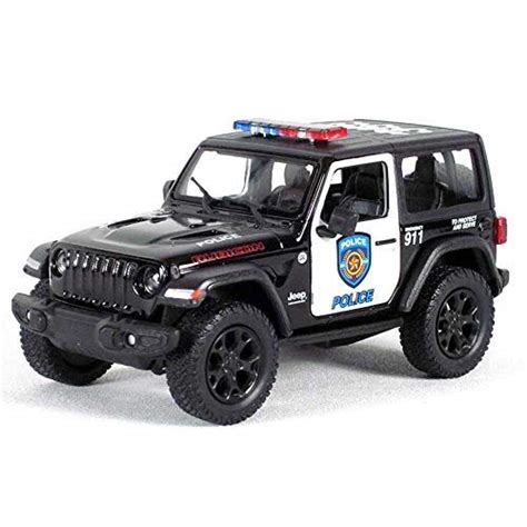 Bruder Toys Emergency Realistic Jeep Wrangler Unlimited Rubicon Police