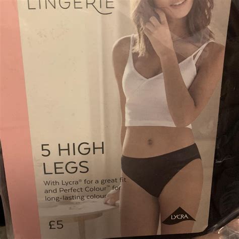 Sainsbury S Tu Women S Black Panties Depop