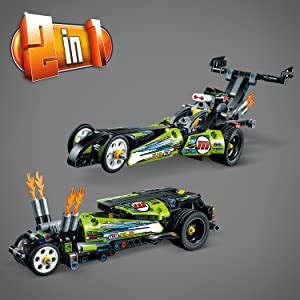 Lego Technic Dragster Building Kit Pieces Buy Online At