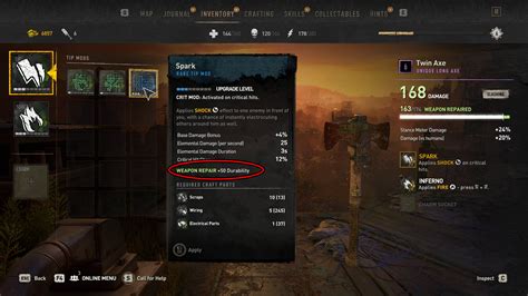 Dying Light 2 Repair Weapons