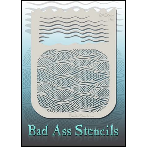 Full Size Bad Ass Stencil 6035
