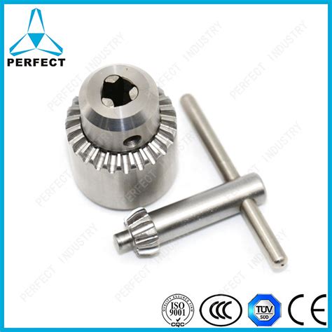 Stainless Steel Unf Key Type Drill Chucks China Jacobs Drill Chucks