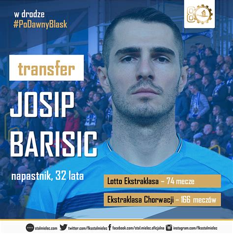 Josip Barisic Nowym Napastnikiem Pge Fks Stal Mielec Fks Stal Mielec Sa