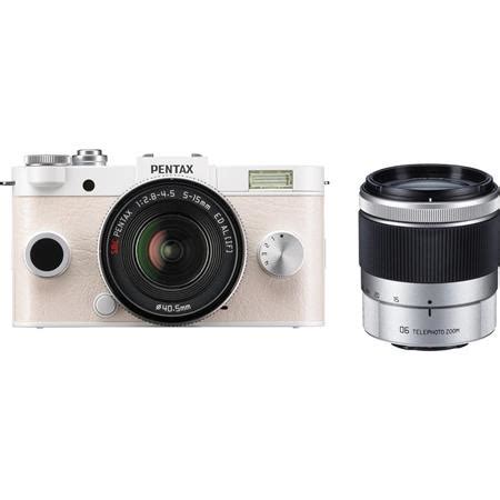 Pentax Q S Mirrorless Digital Camera With Mm Mm Lenses