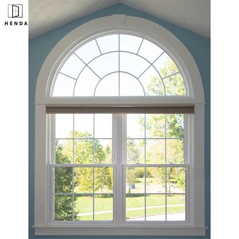 Aluminum Windows with Arch Opening Casement Windowswith Grilles Modern ...