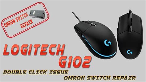 Logitech G102 Mouse Double Click Issue Fix Switch Repair YouTube