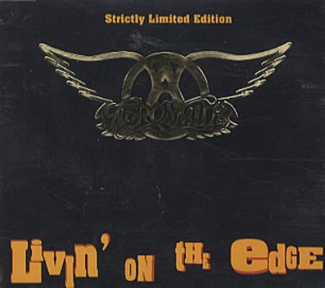 Aerosmith Livin On The Edge Uk 2 Cd Single Set —