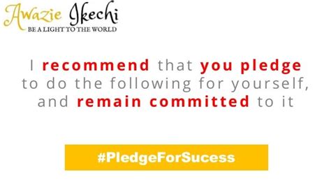 4 Personal Pledges For Success That Will Change Your Life